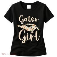 Gator Girl Alligator Lover Zookeeper Crocodile Women's T-Shirt thumb 0