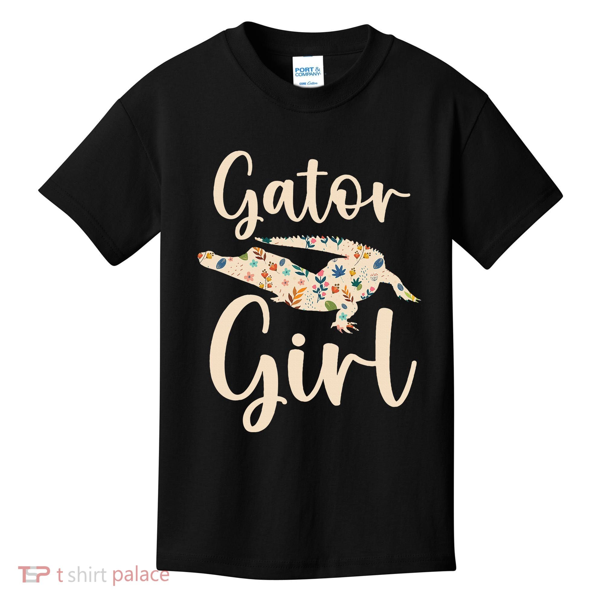Gator Girl Alligator Lover Zookeeper Crocodile Kids T-Shirt