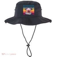 Gamesolotl Gamer Axolotl Fish Playing Video Games Bucket Hat thumb 0