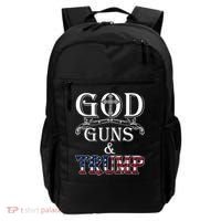 God Guns And Trump 2nd Amendment Trump 45 Backpack thumb 0
