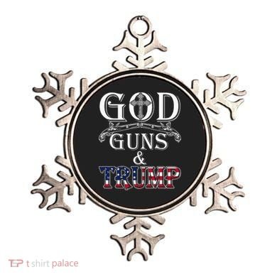 God Guns And Trump 2nd Amendment Trump 45 Ornament