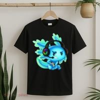 Gamesolotl Gaming Axolotl Clothing   T-Shirt thumb 2