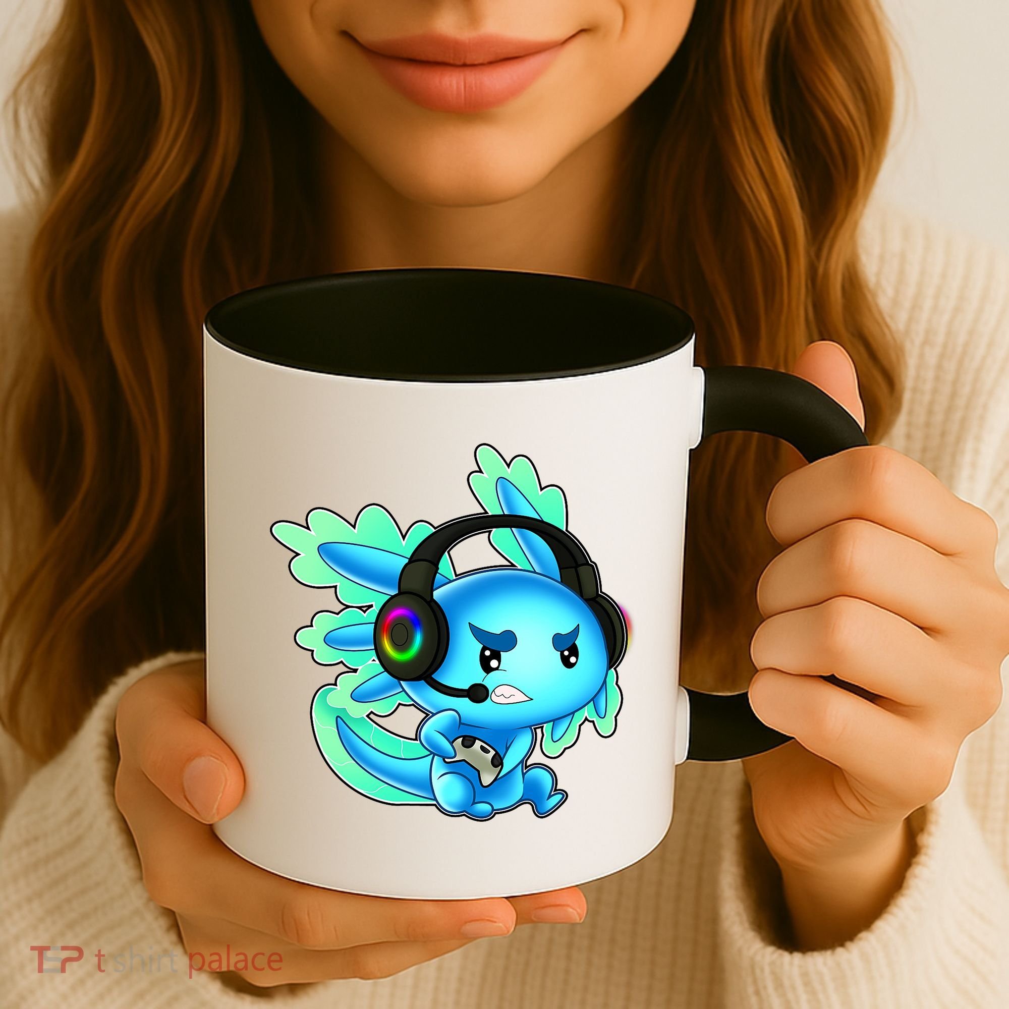 Gamesolotl Gaming Axolotl Clothing   Coffee Mug