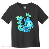 Gamesolotl Gaming Axolotl Clothing   Toddler T-Shirt thumb 0