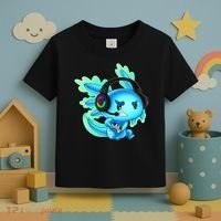 Gamesolotl Gaming Axolotl Clothing   Toddler T-Shirt thumb 3