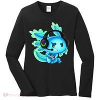 Gamesolotl Gaming Axolotl Clothing   Women's Long Sleeve Shirt thumb 0