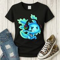 Gamesolotl Gaming Axolotl Clothing   Women's T-Shirt thumb 3