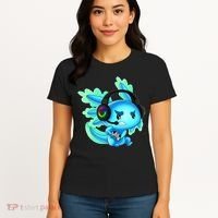 Gamesolotl Gaming Axolotl Clothing   Women's T-Shirt thumb 4