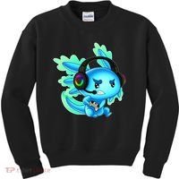 Gamesolotl Gaming Axolotl Clothing   Kids Sweatshirt thumb 0