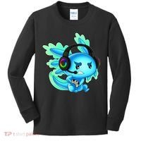 Gamesolotl Gaming Axolotl Clothing   Kids Long Sleeve Shirt thumb 0