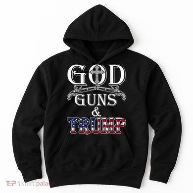 God Guns And Trump 2nd Amendment Hoodie