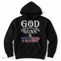 God Guns And Trump 2nd Amendment Hoodie thumb 0
