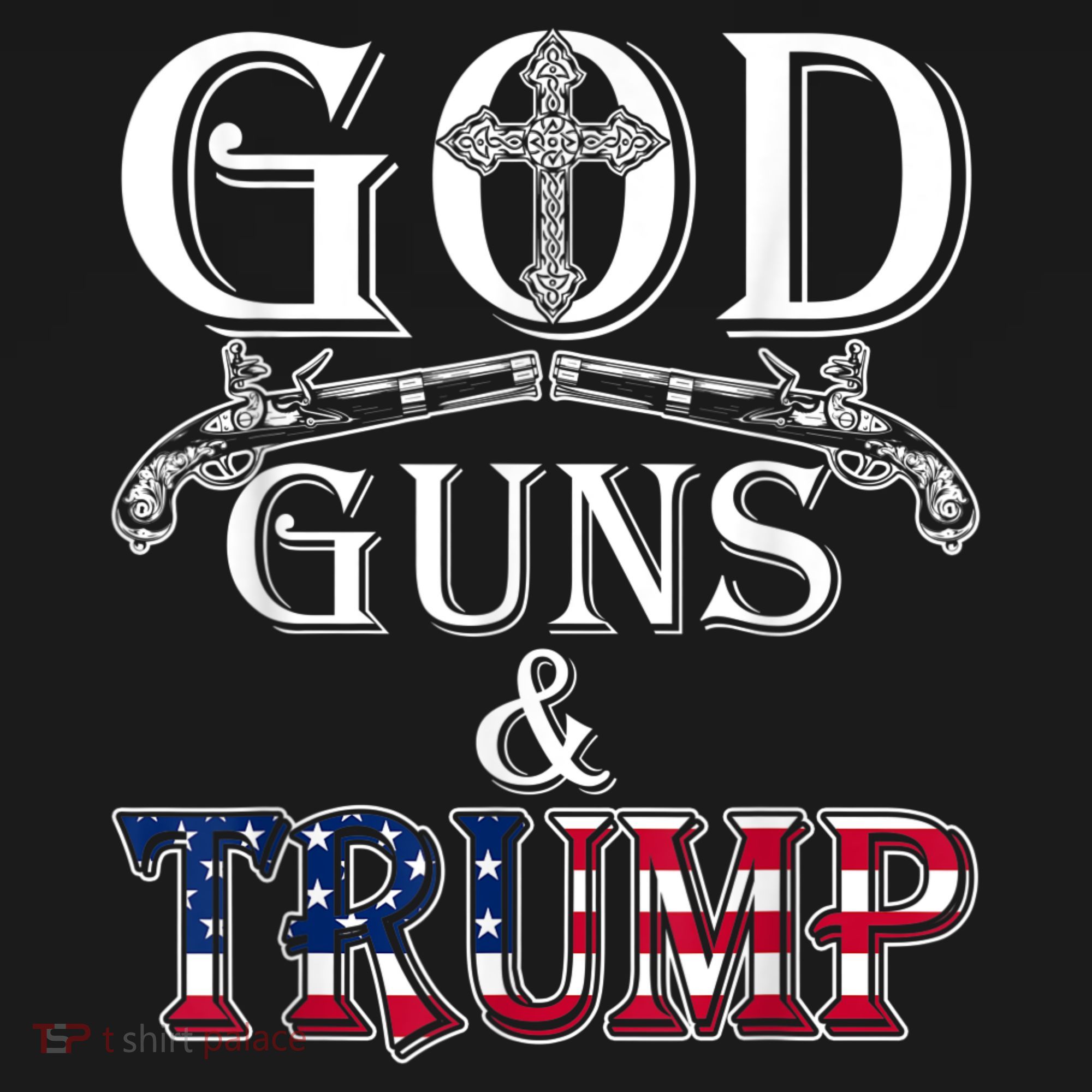 God Guns And Trump 2nd Amendment T-Shirt