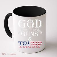 God Guns And Trump 2nd Amendment Coffee Mug thumb 0