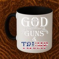 God Guns And Trump 2nd Amendment Coffee Mug thumb 2