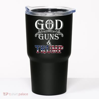 God Guns And Trump 2nd Amendment Tumbler