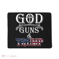 God Guns And Trump 2nd Amendment Mousepad thumb 0