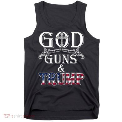 God Guns And Trump 2nd Amendment Tank Top