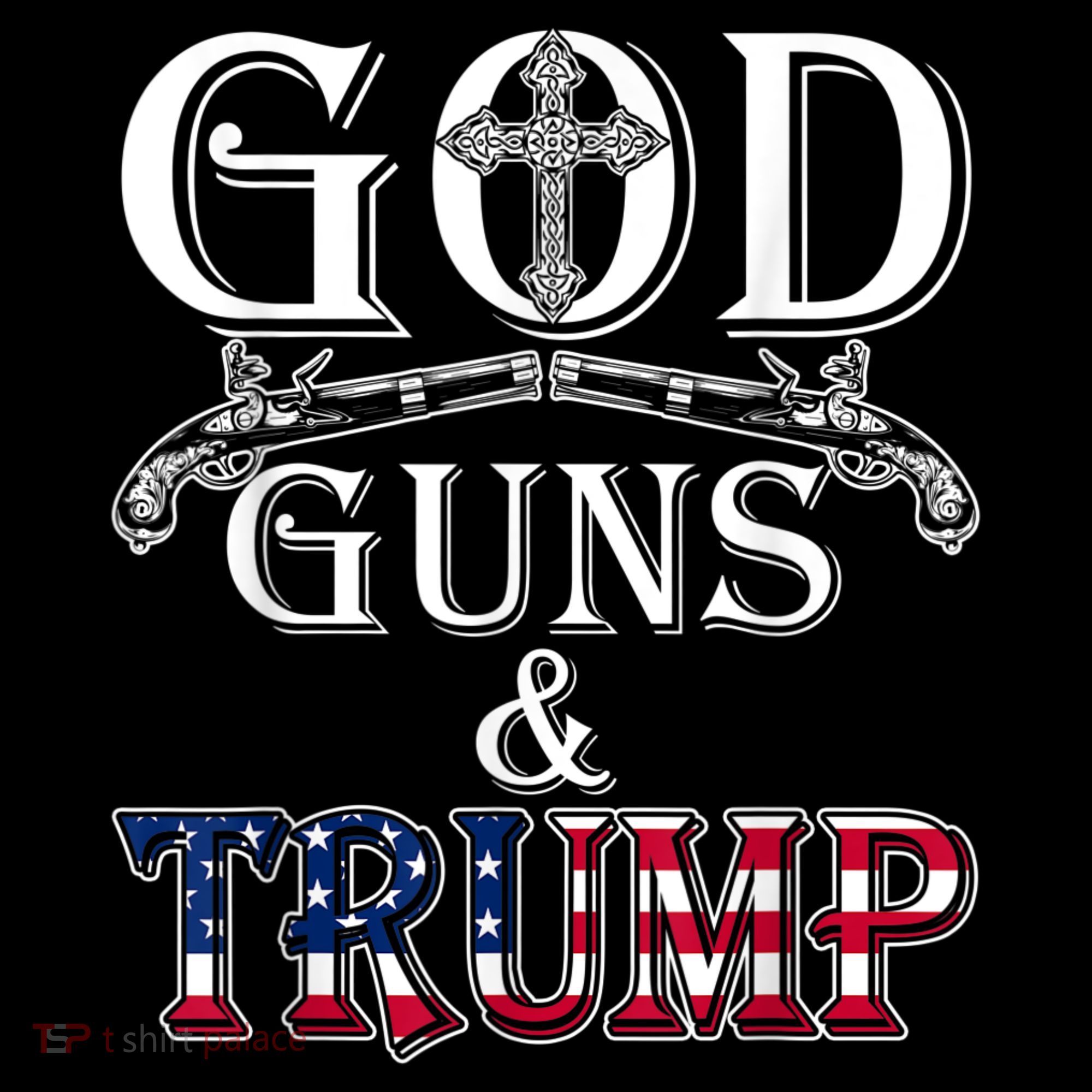 God Guns And Trump 2nd Amendment Toddler T-Shirt