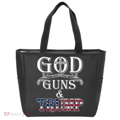 God Guns And Trump 2nd Amendment Tote Bag