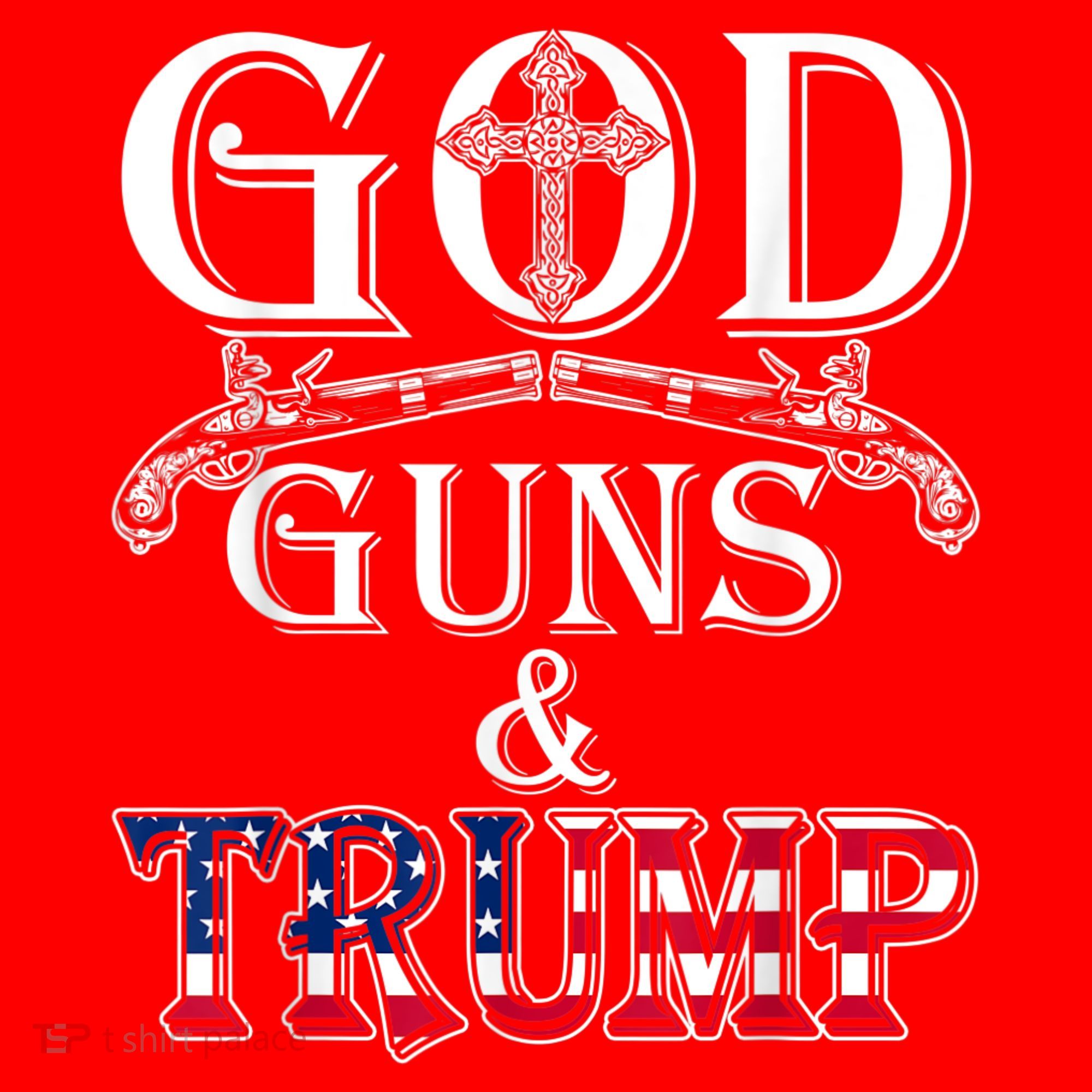 God Guns And Trump 2nd Amendment Santa Hat