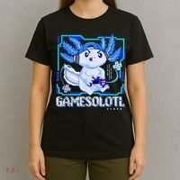 Gamesolotl Gamer Axolotl Boys Video Games Anime Lizard T-Shirt thumb 4