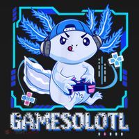 Gamesolotl Gamer Axolotl Boys Video Games Anime Lizard Mousepad thumb 1
