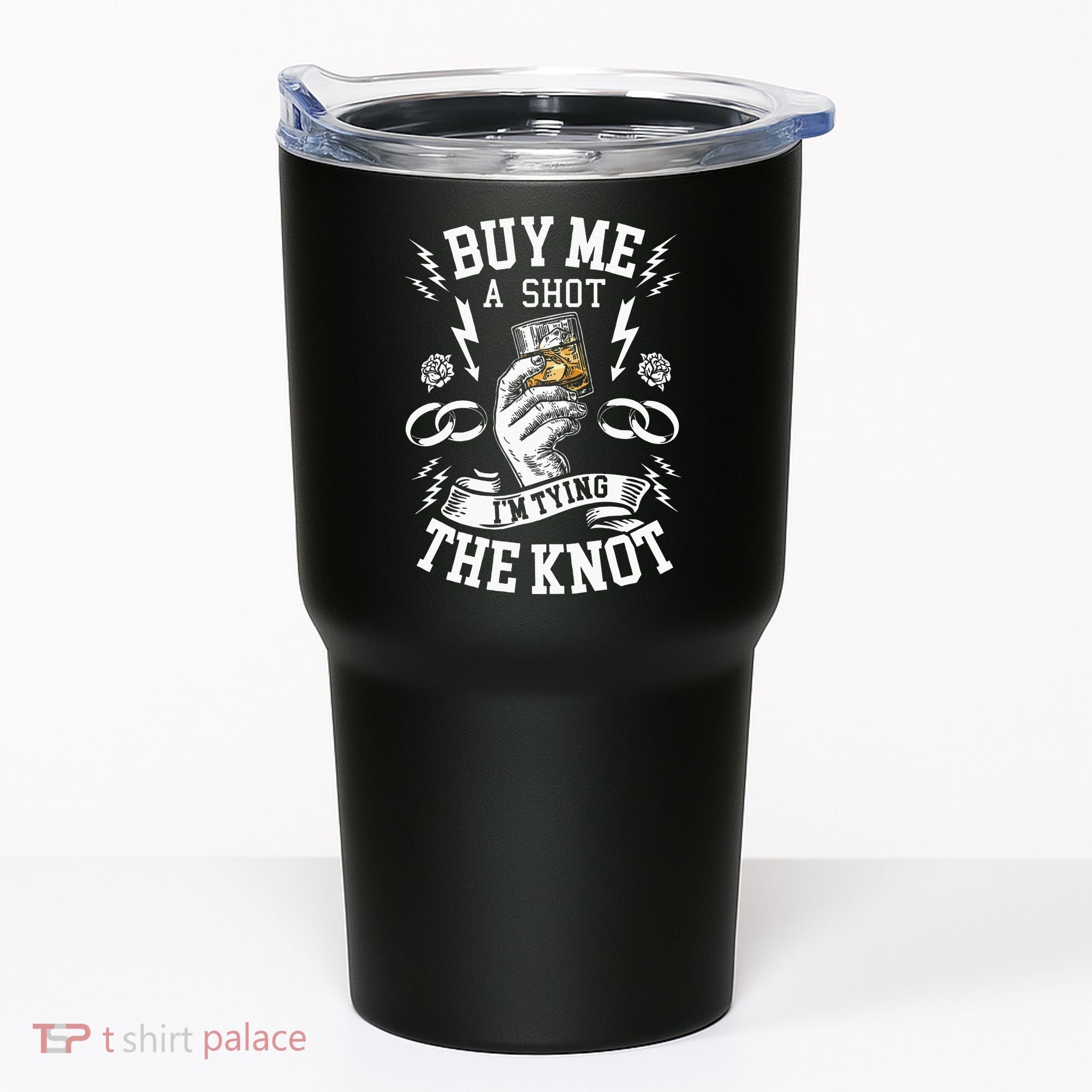 Groom Groomsmen Bachelor Party Funny Shot Drinking Tumbler