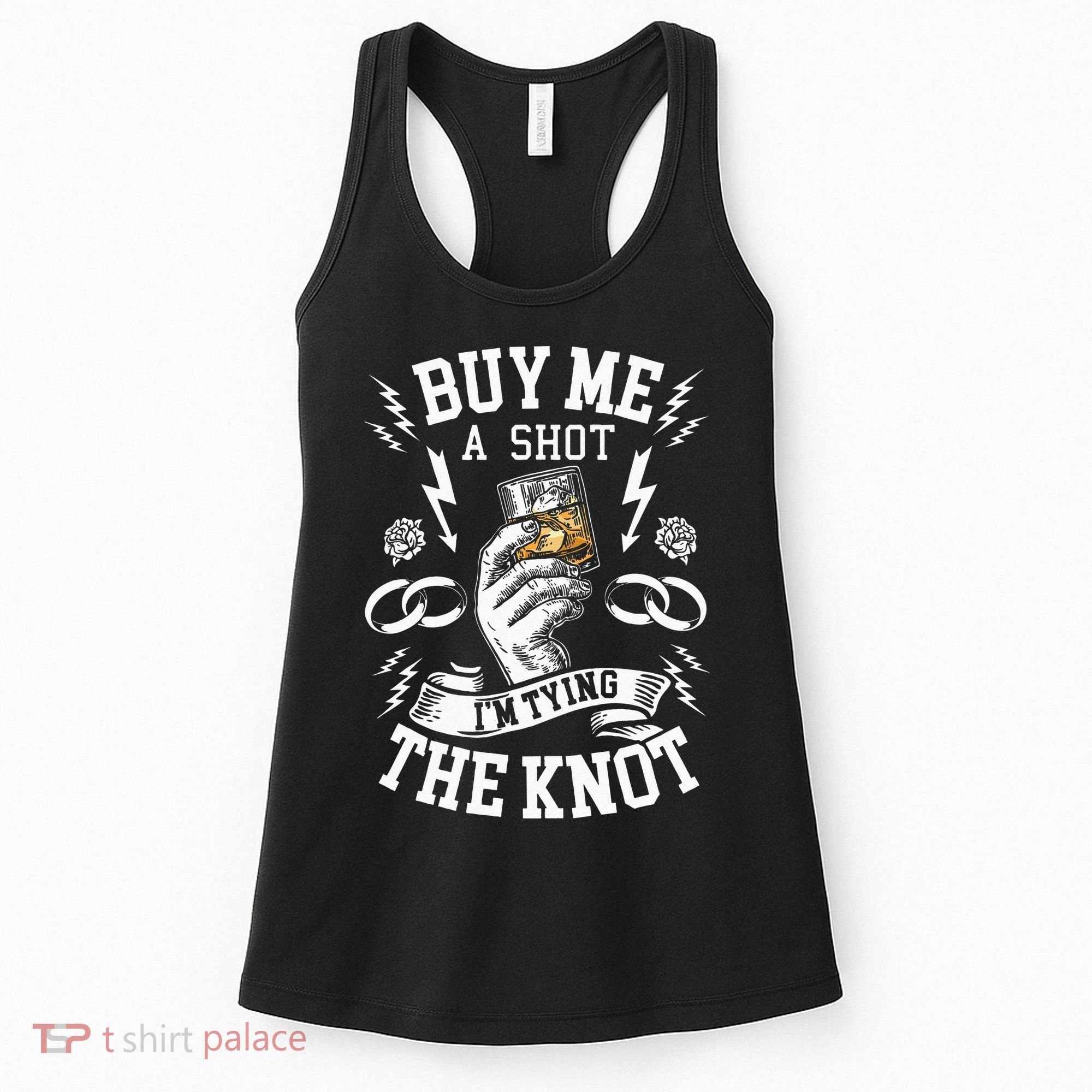 Groom Groomsmen Bachelor Party Funny Shot Drinking Women's Tank Top