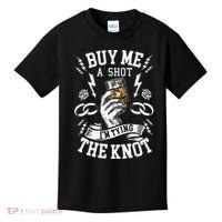 Groom Groomsmen Bachelor Party Funny Shot Drinking Kids T-Shirt thumb 0