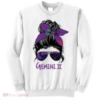 Gemini Girl Birthday Gemini Woman Zodiac Constellation Sweatshirt thumb 0