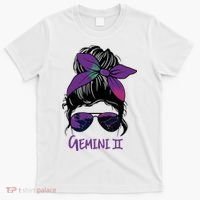 Gemini Girl Birthday Gemini Woman Zodiac Constellation T-Shirt thumb 0
