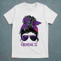 Gemini Girl Birthday Gemini Woman Zodiac Constellation T-Shirt thumb 5