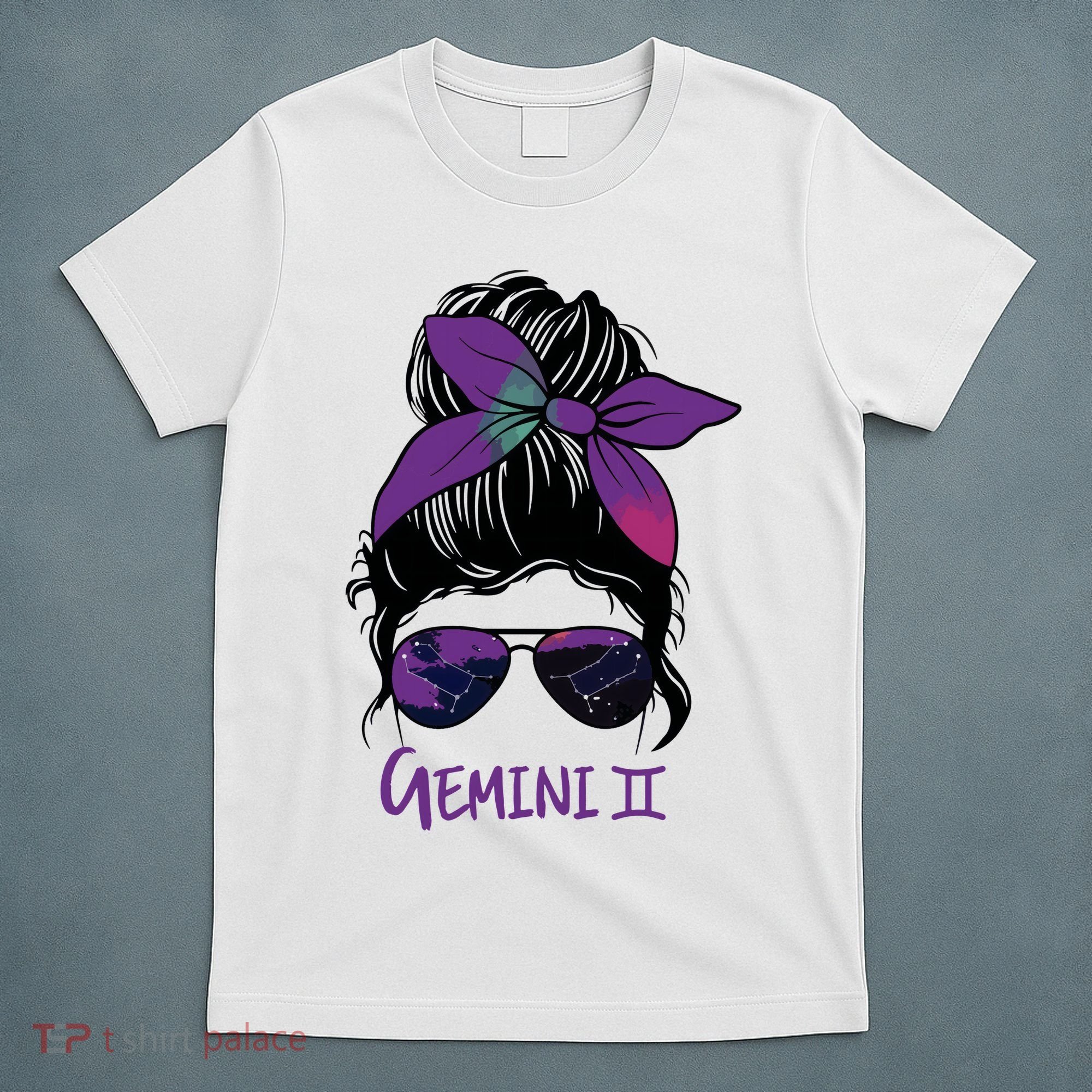 Gemini Girl Birthday Gemini Woman Zodiac Constellation T-Shirt