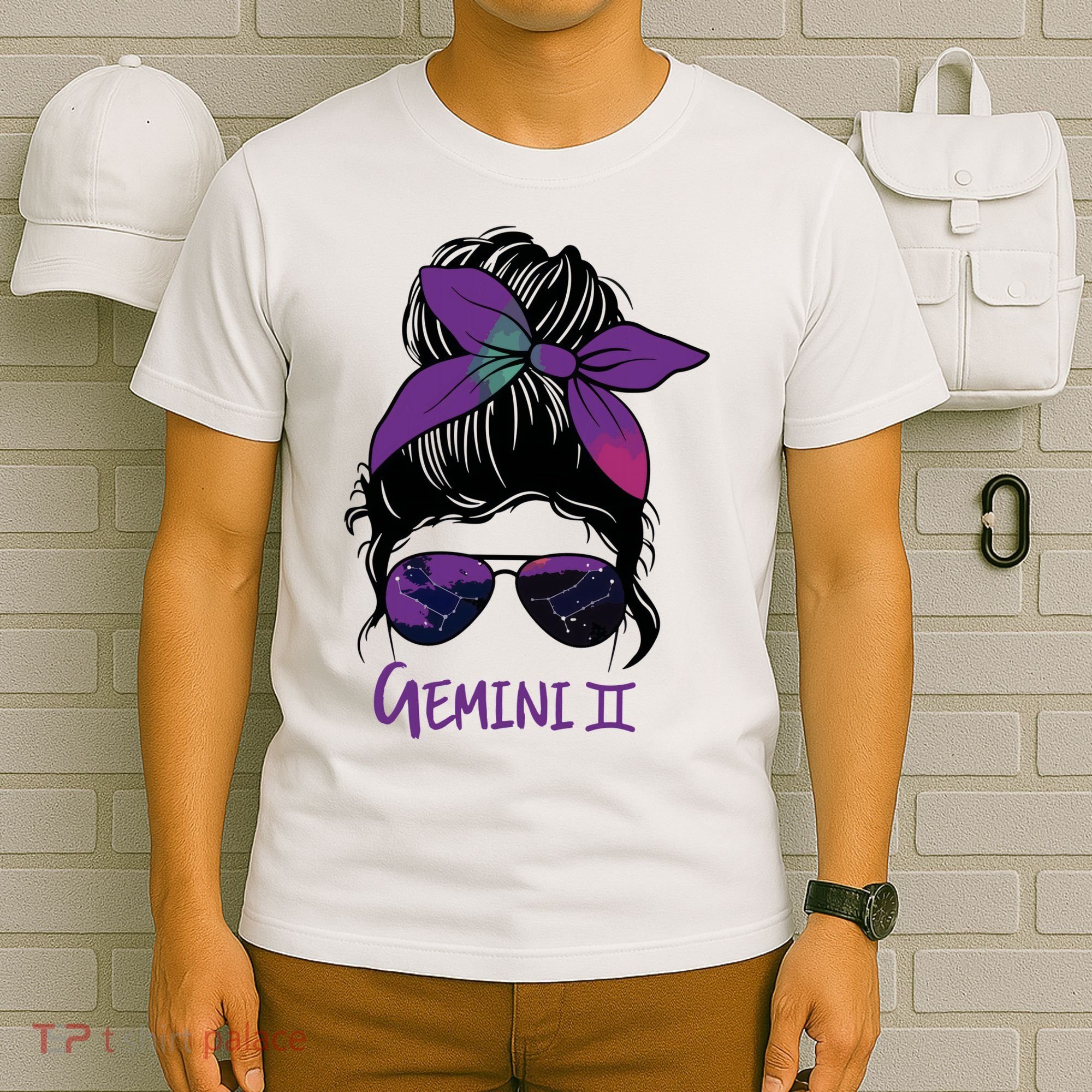 Gemini Girl Birthday Gemini Woman Zodiac Constellation T-Shirt
