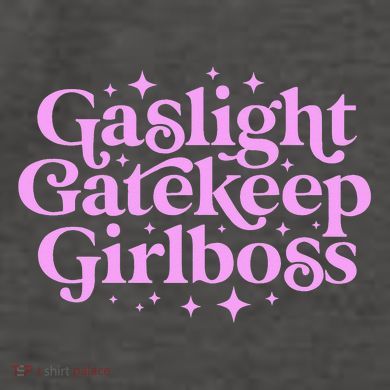 Gaslight GateKeep Boss Funny Meme Feminist Ironic Babe Vector Backpack