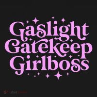 Gaslight Gatekeep Boss Funny Meme Feminist Ironic Babe Coaster thumb 2