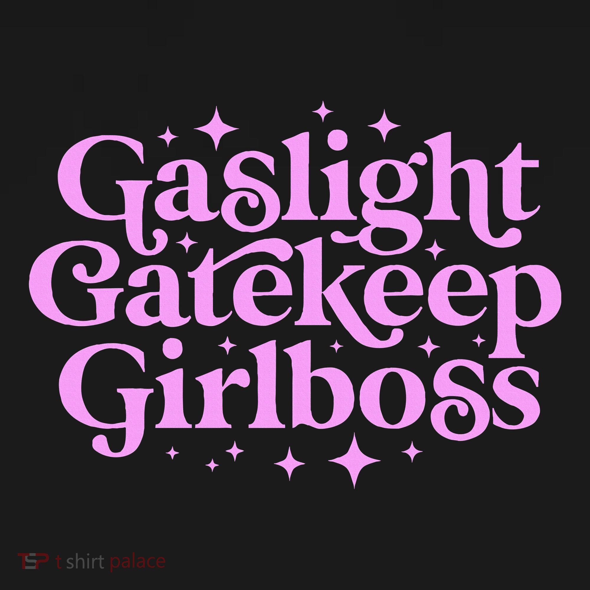 Gaslight Gatekeep Boss Funny Meme Feminist Ironic Babe Mousepad