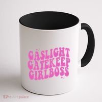Gaslight Gatekeep Boss Gift Coffee Mug thumb 1
