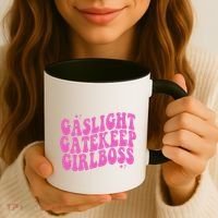 Gaslight Gatekeep Boss Gift Coffee Mug thumb 3