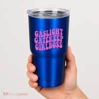 Gaslight Gatekeep Boss Gift Tumbler thumb 2