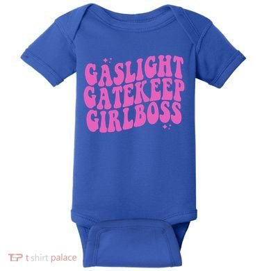 Gaslight Gatekeep Boss Gift Baby Bodysuit