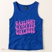 Gaslight Gatekeep Boss Gift Tank Top thumb 2
