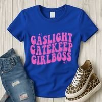 Gaslight Gatekeep Boss Gift Women's T-Shirt thumb 3