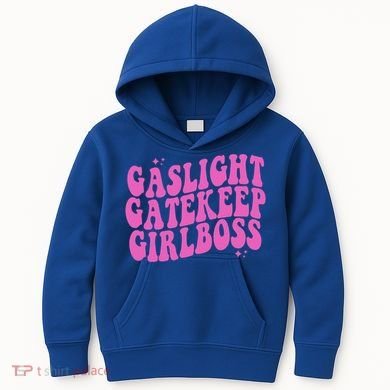 Gaslight Gatekeep Boss Gift Kids Hoodie