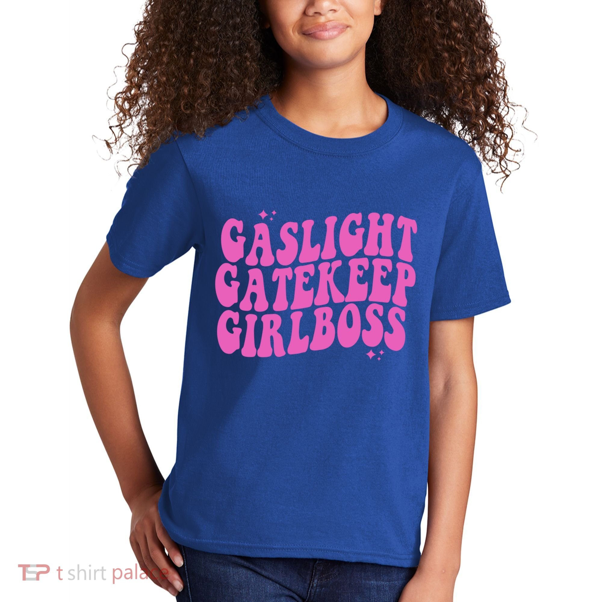 Gaslight Gatekeep Boss Gift Kids T-Shirt
