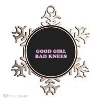 Good Girl Bad Knees Ornament thumb 0