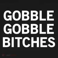 Gobble Gobble Bitches Gift Women's Hoodie thumb 2