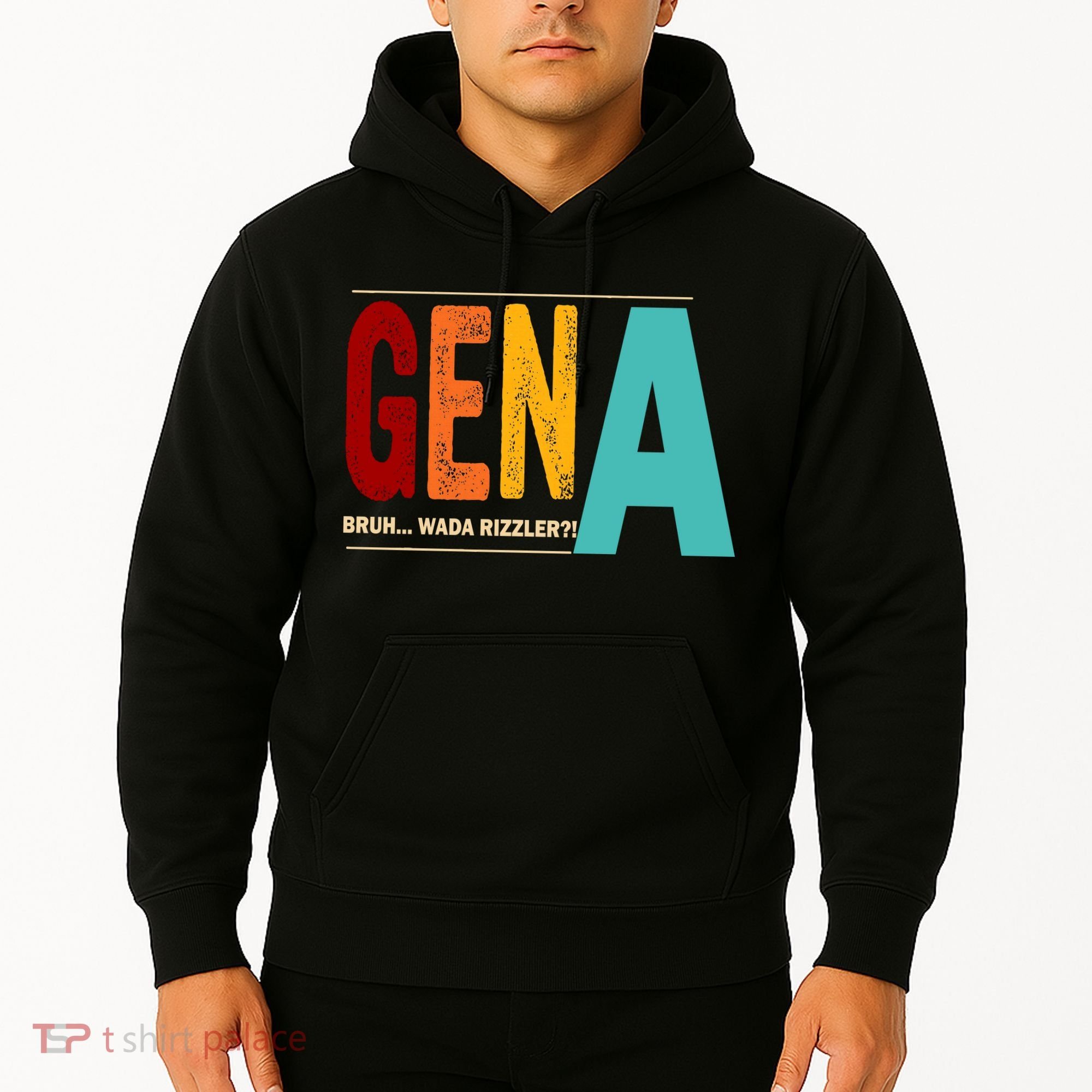 Gena Gen Bruh Wada Rizzler Hoodie