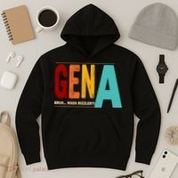 Gena Gen Bruh Wada Rizzler Hoodie thumb 3